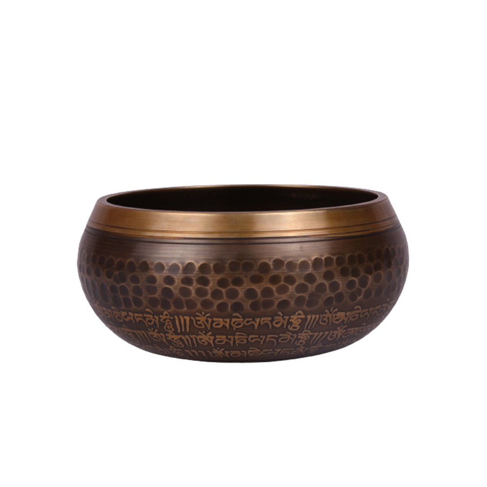 Tibetan Singing Bowl Hammered Art