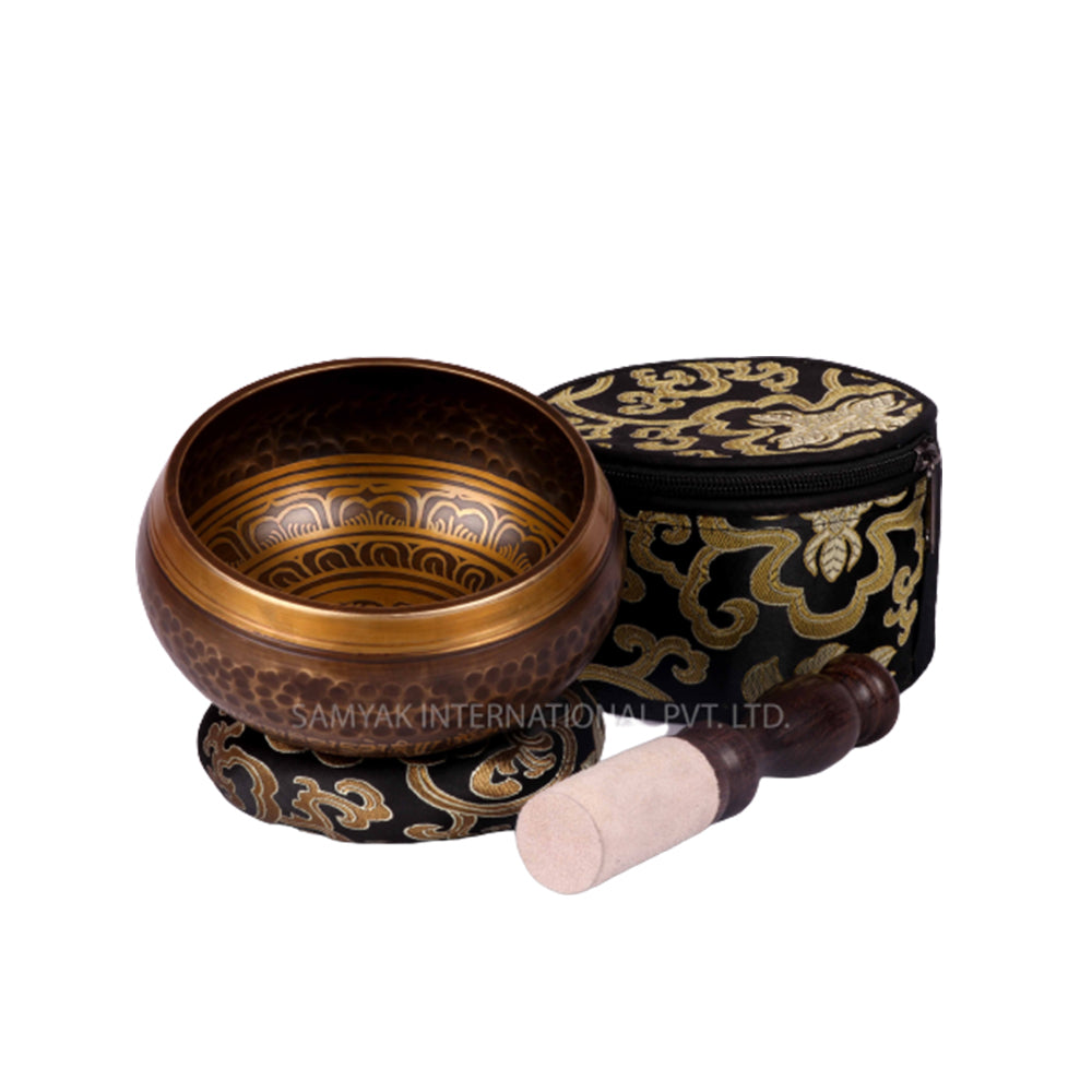 Tibetan Singing Bowl Hammered Art