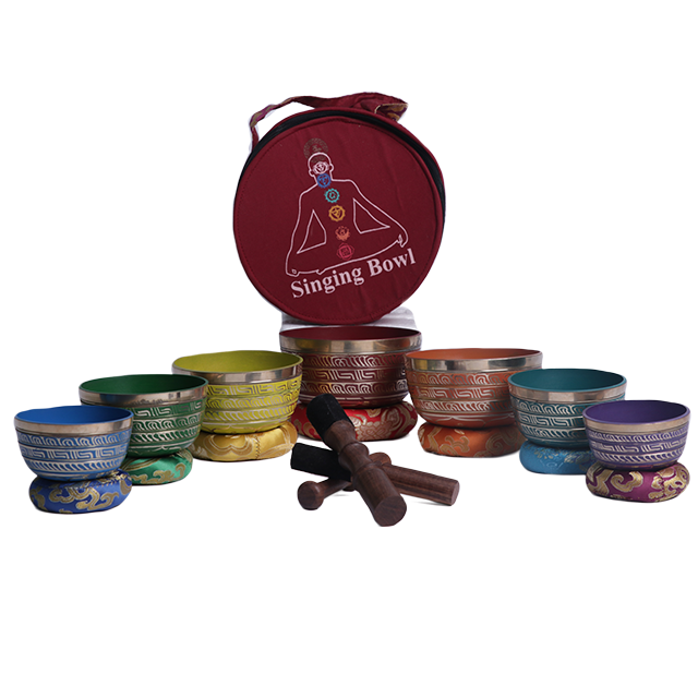 Colorful Singing Bowl Sets