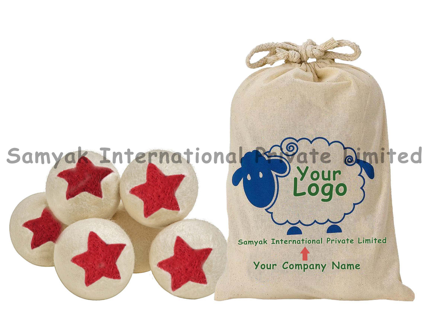 Star Pattern Dryer Balls