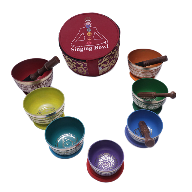 Colorful Singing Bowl Sets