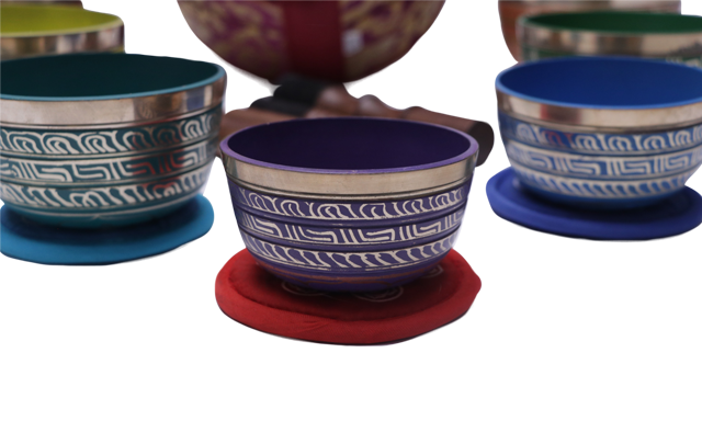 Colorful Singing Bowl Sets