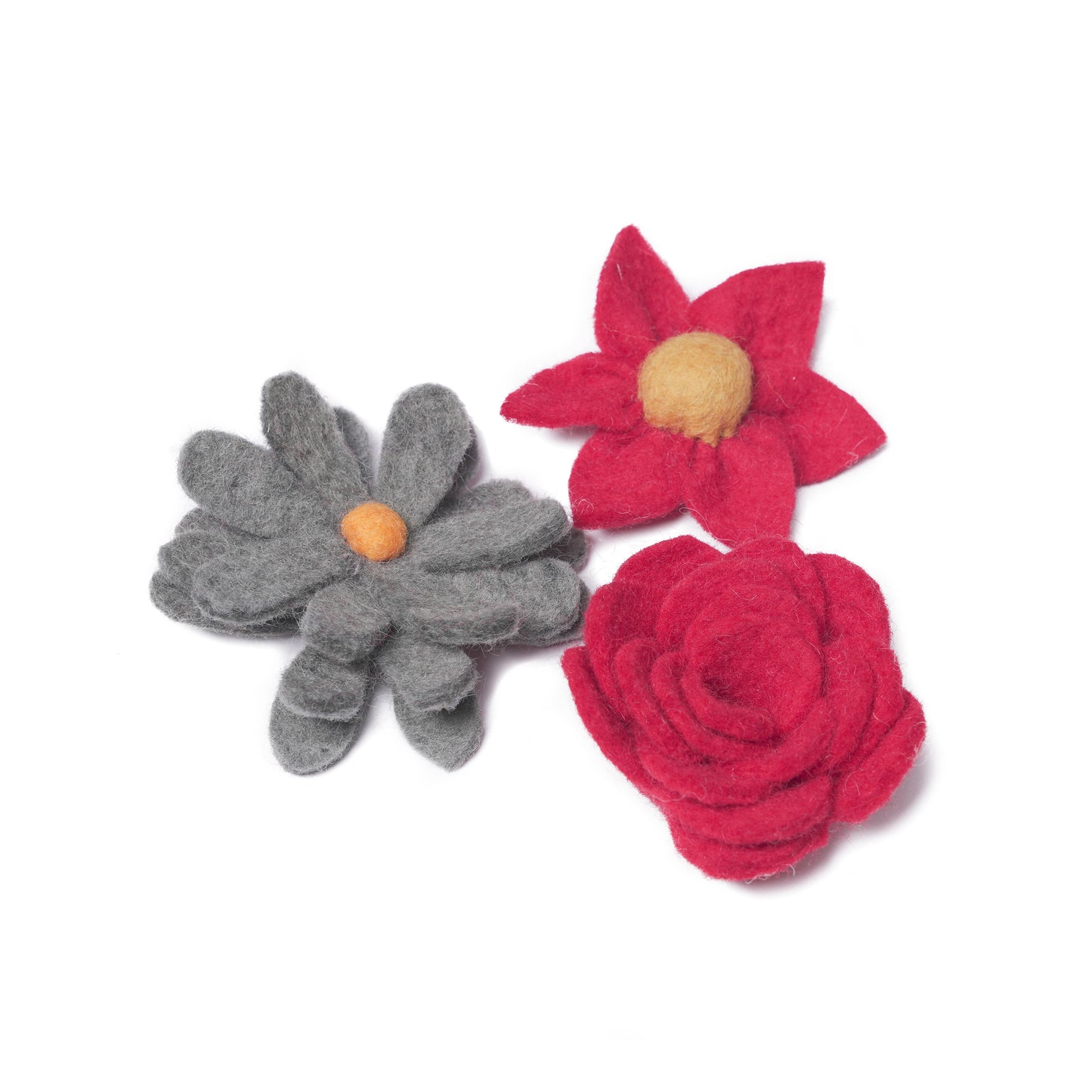 Felt Flower Decorations