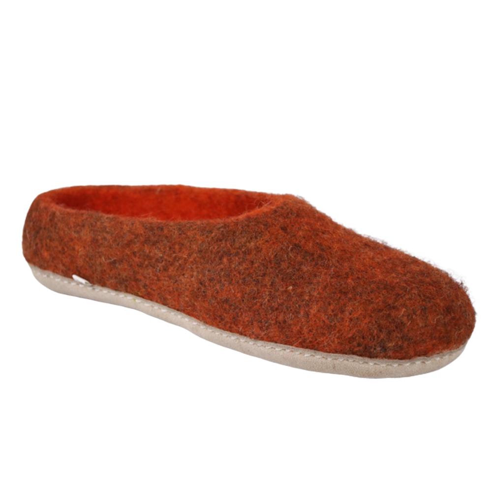 Plain Felt Slippers