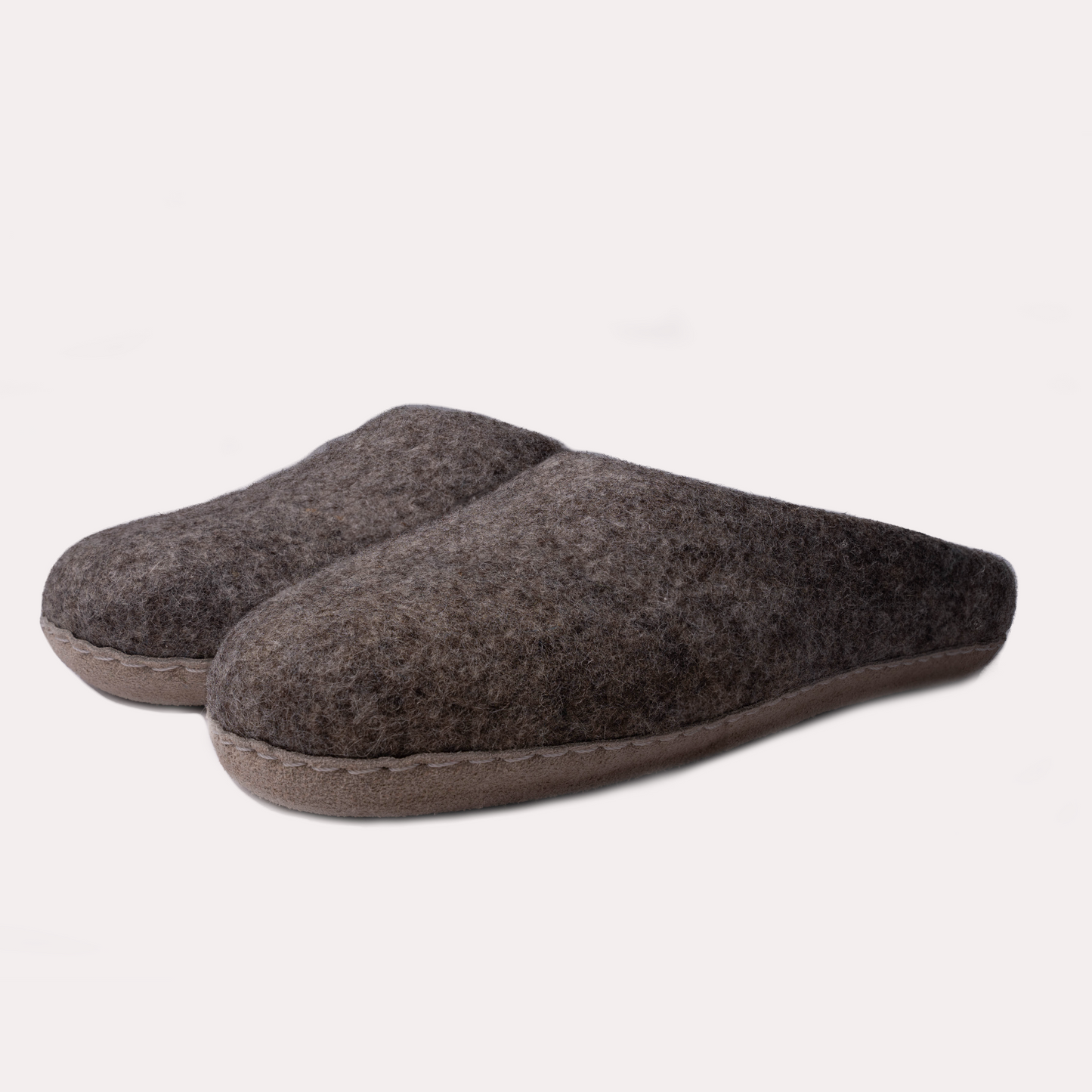 Plain Felt Slippers