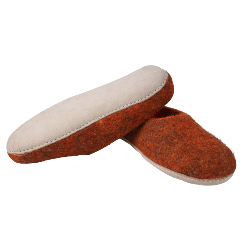 Plain Felt Slippers