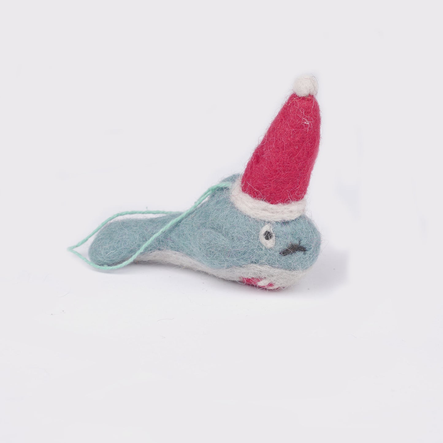 Felt Shark Christmas Decorations