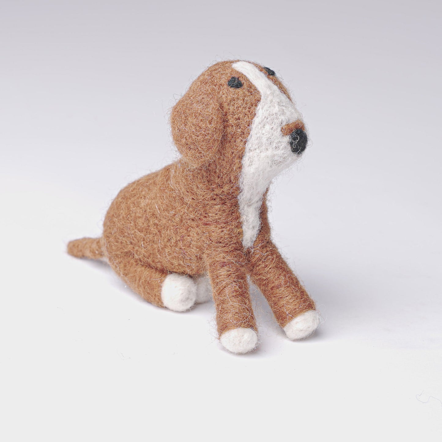 Felt Dog and Cat
