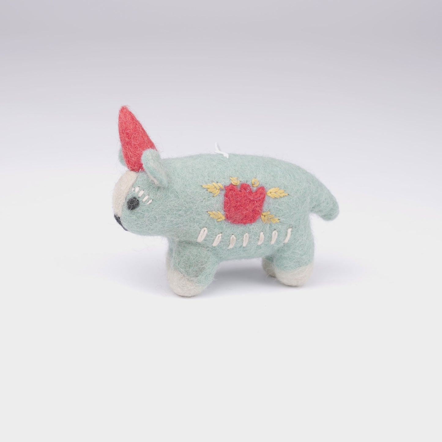 Felt Blue Christmas Decor