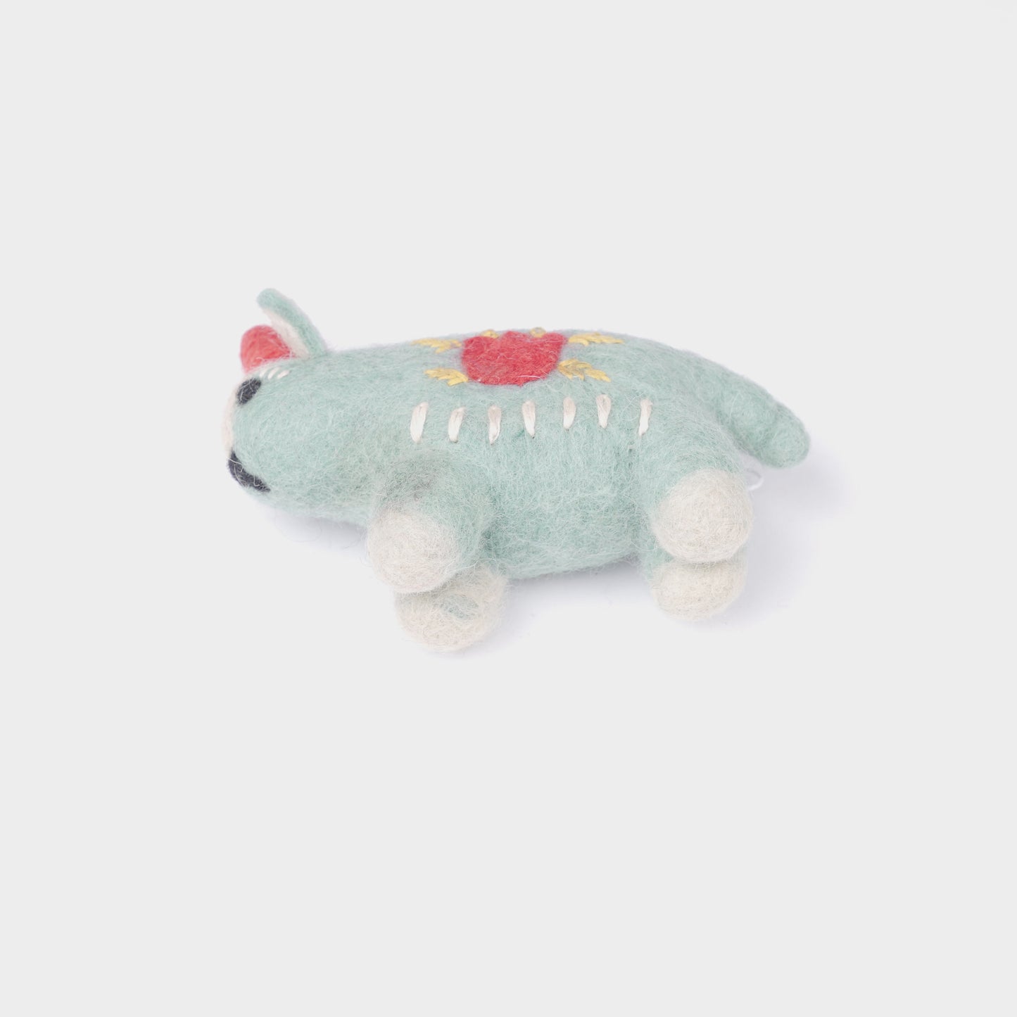 Felt Blue Christmas Decor