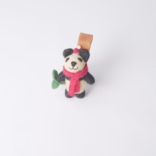 Felt panda