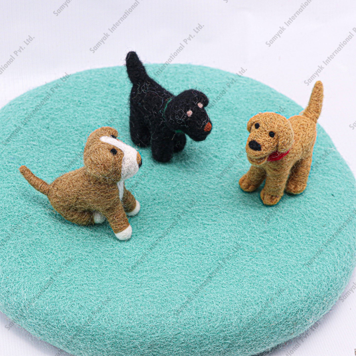 Felt Dog Plush Toy