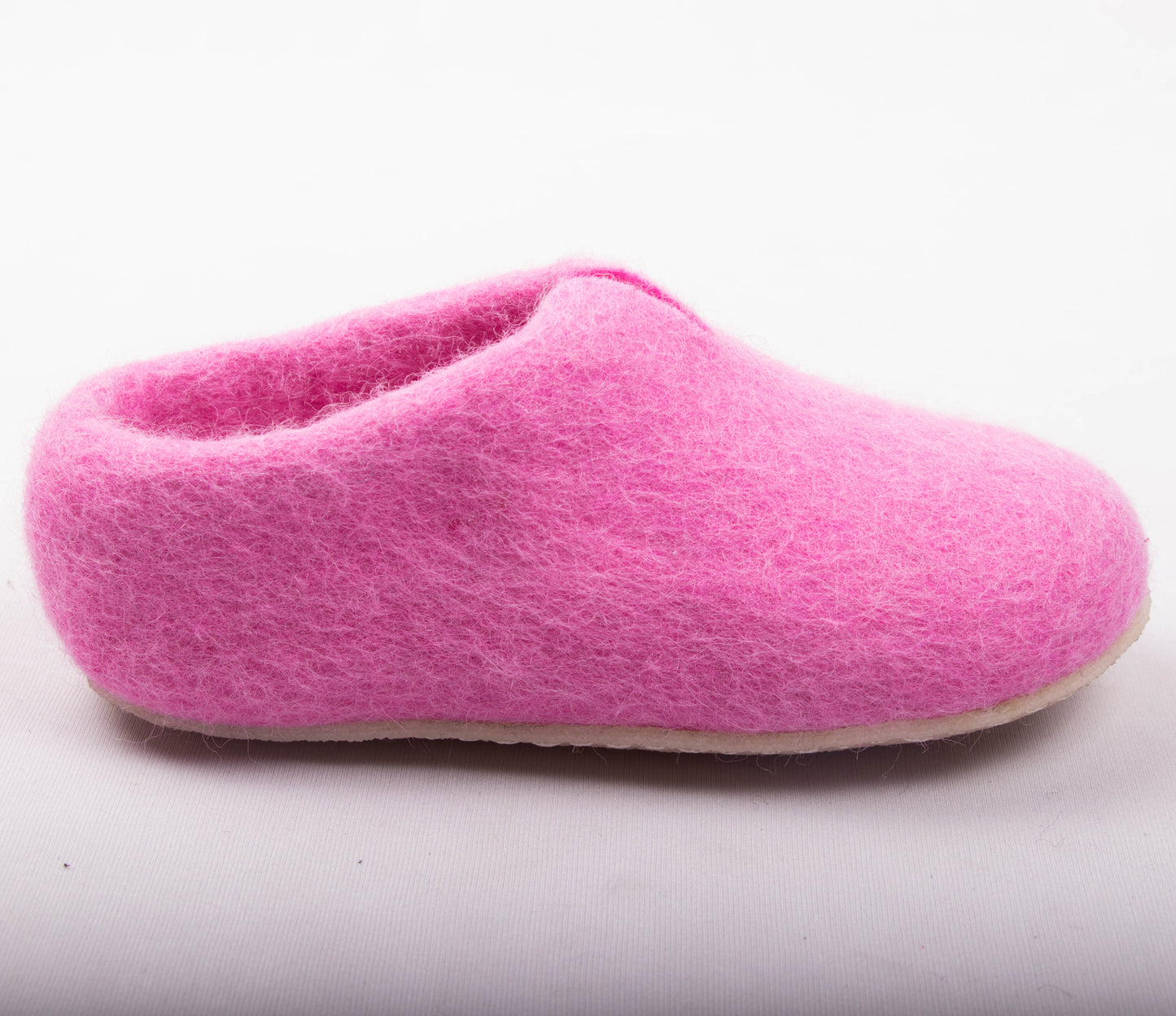 Pink Felt Shoe