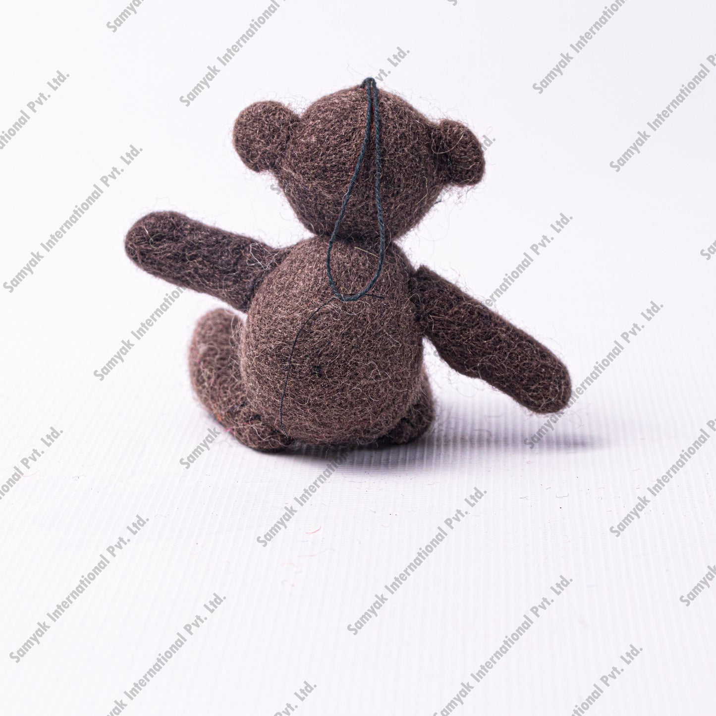Hand Knitted Felt Monkey