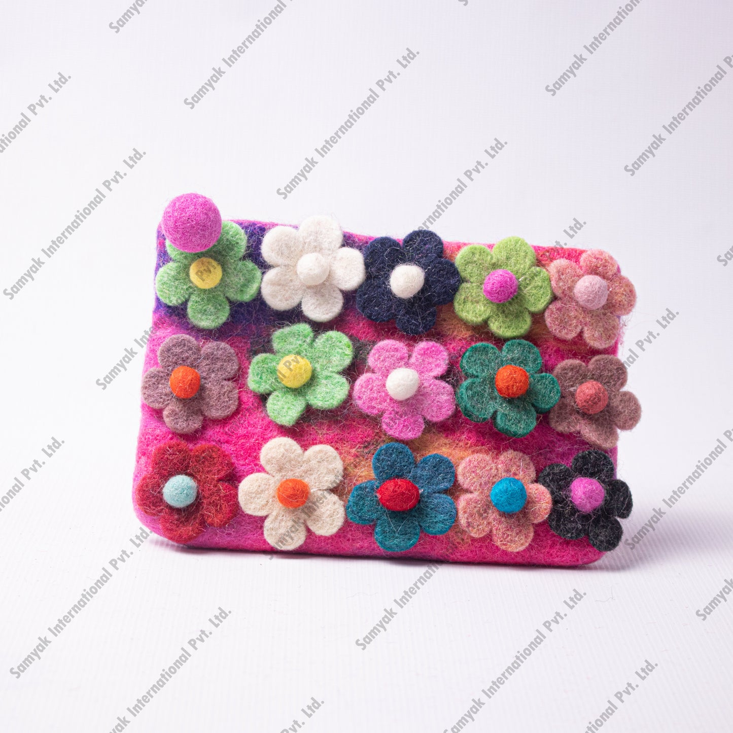 Felt Flower Purse/Bag