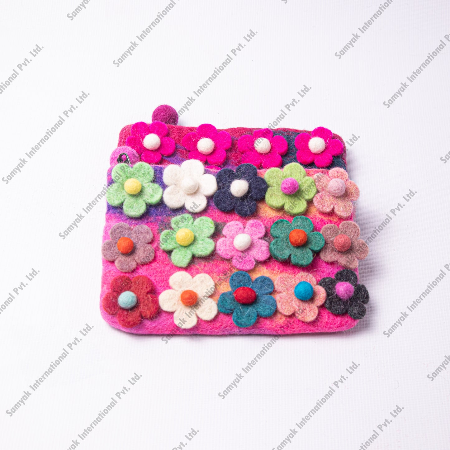 Felt Flower Purse/Bag