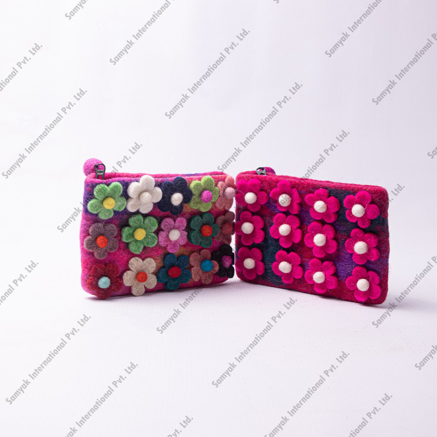 Felt Flower Purse/Bag