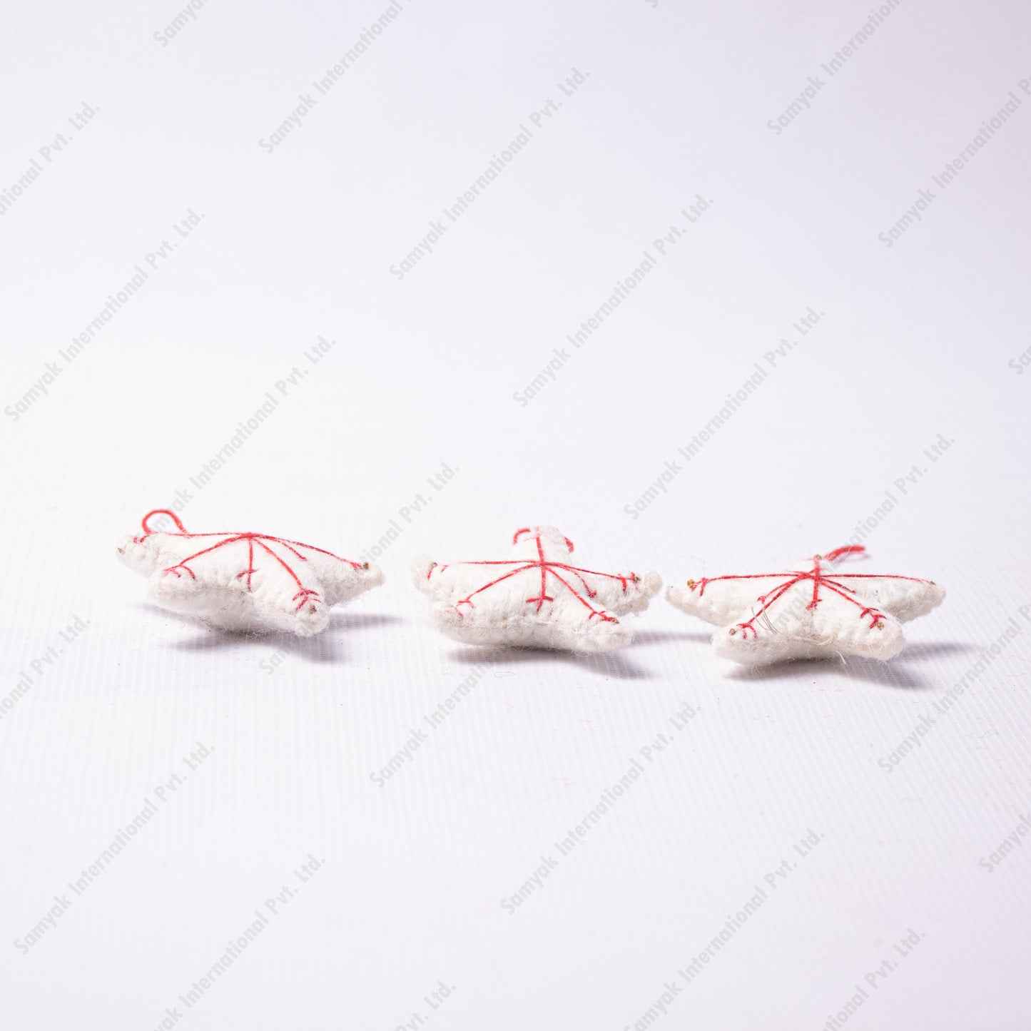 Hanging Snowflake Felt Stars Christmas Tree Decoration