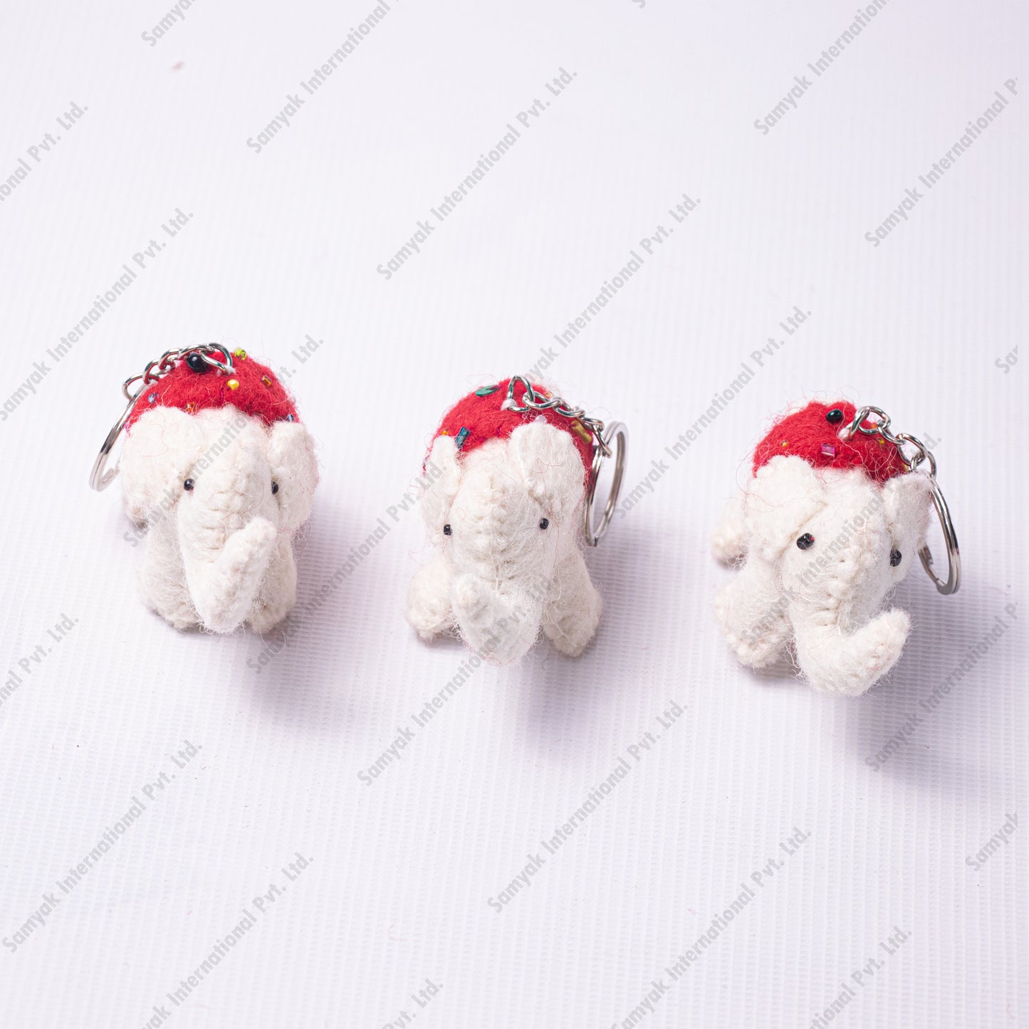 Mini elephant key chains