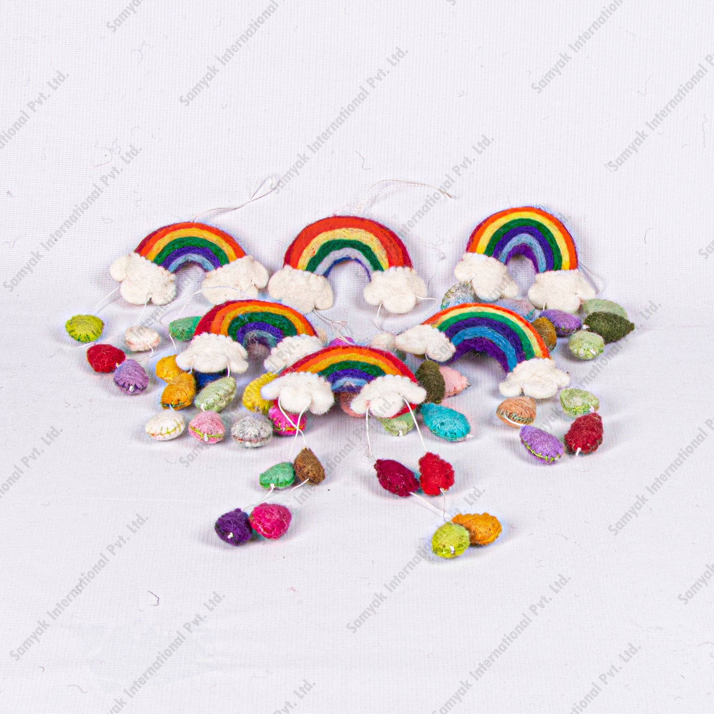 Felt Hanging Rainbow