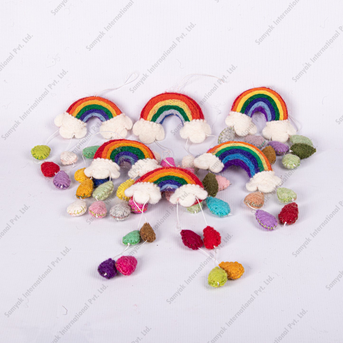 Felt Hanging Rainbow