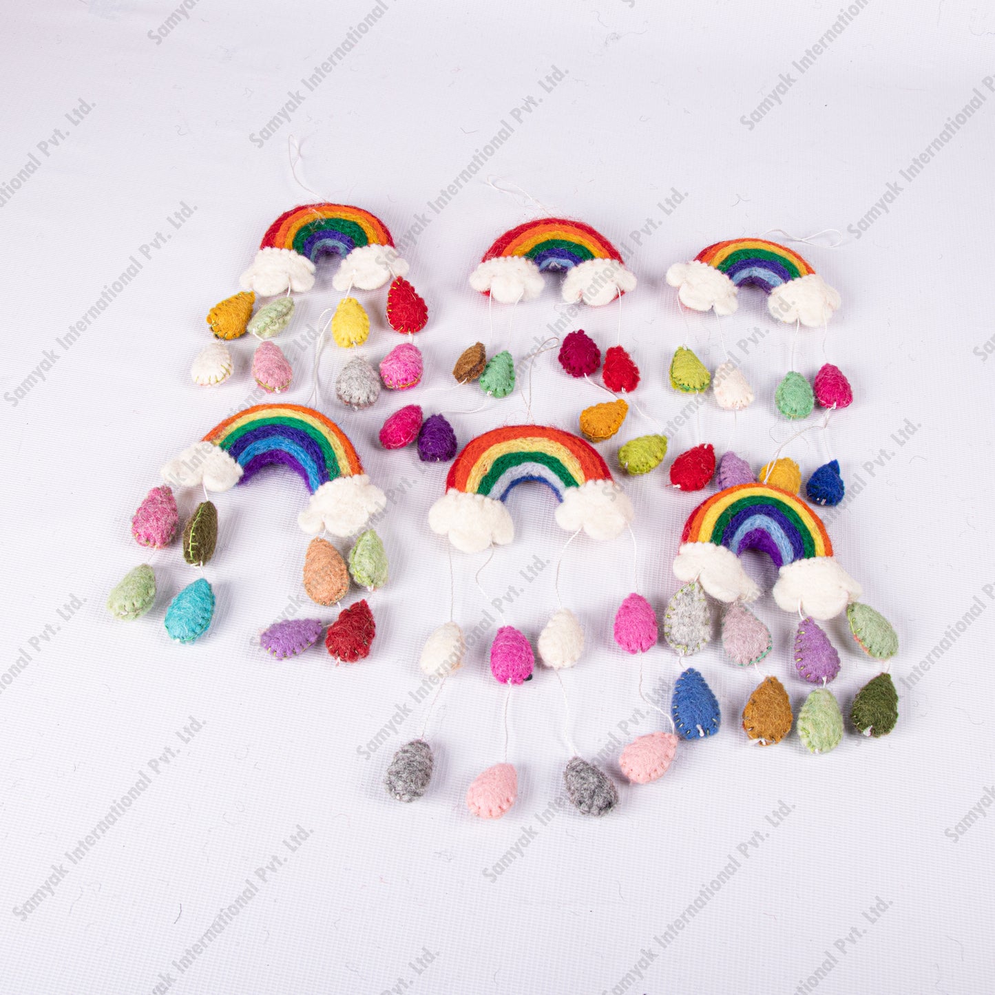 Felt Hanging Rainbow