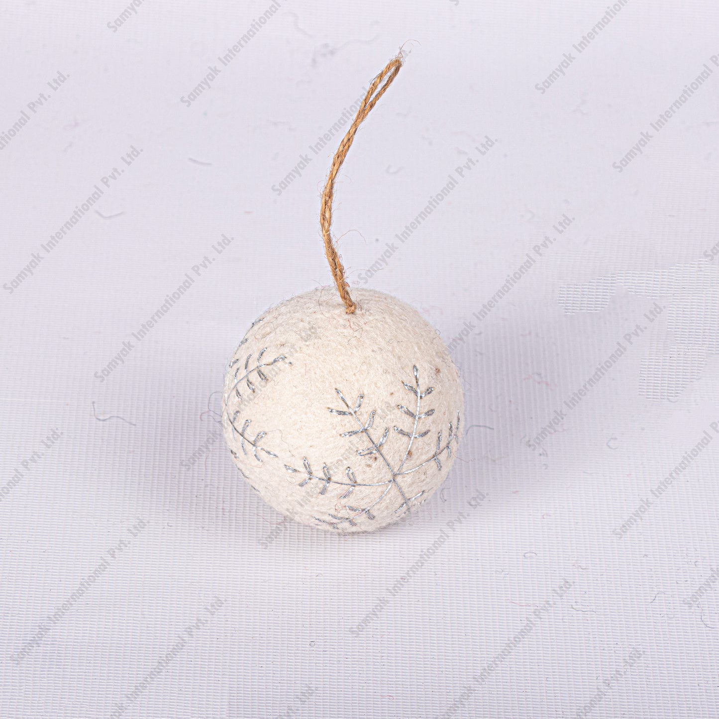 Felt Christmas Snowball