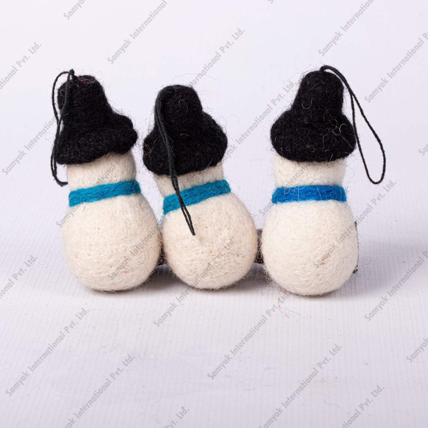 Felt Snowman Hanging Christmas Tree Decorations