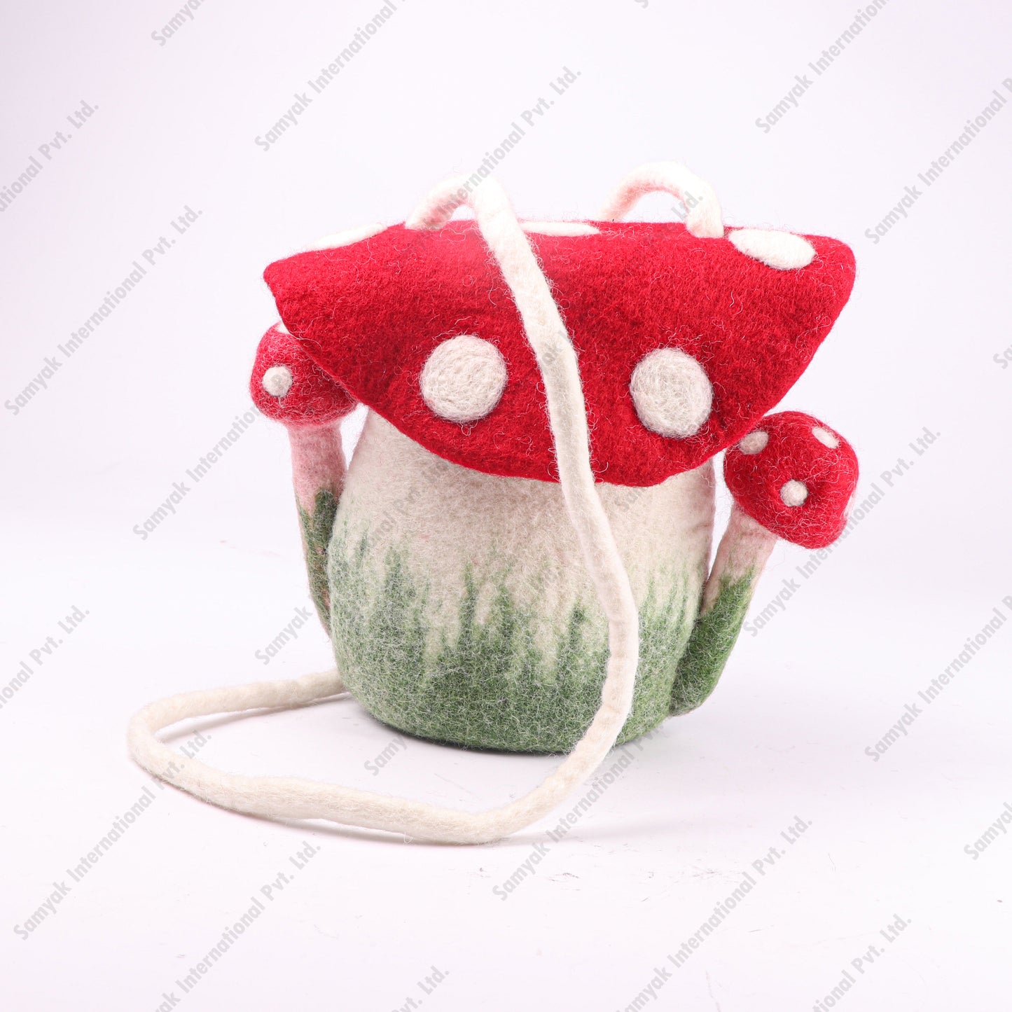 Felt Mushroom Shoulder Bag