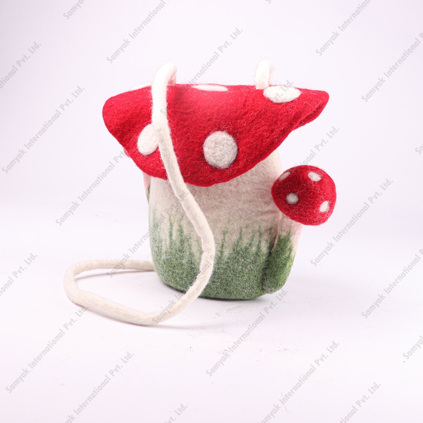 Felt Mushroom Shoulder Bag