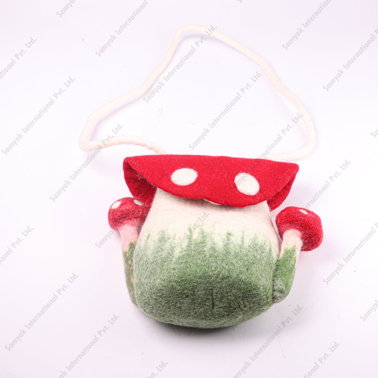 Felt Mushroom Shoulder Bag