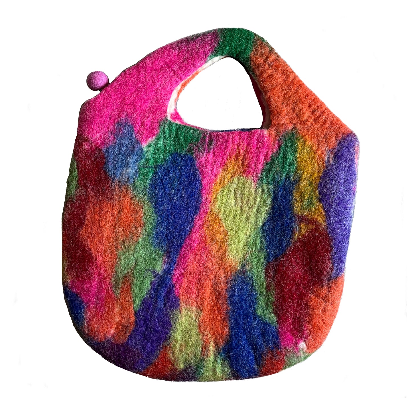 Colorful Felt hand Bag