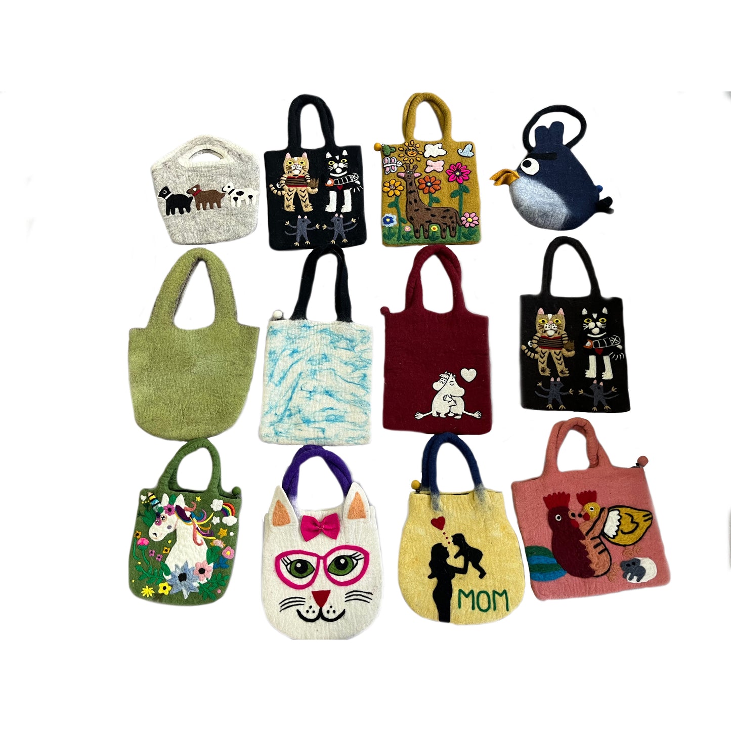 Fancy Felt Bags