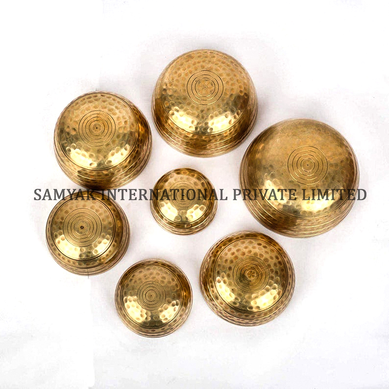 7 sets Brass Singing Bowl -Tibetan Singing bowls
