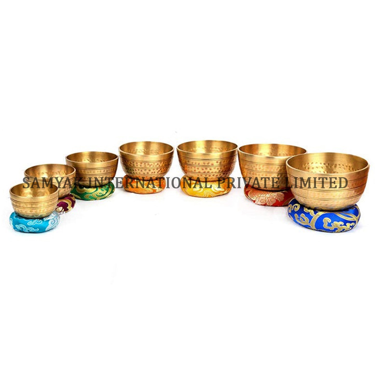 7 sets Brass Singing Bowl -Tibetan Singing bowls