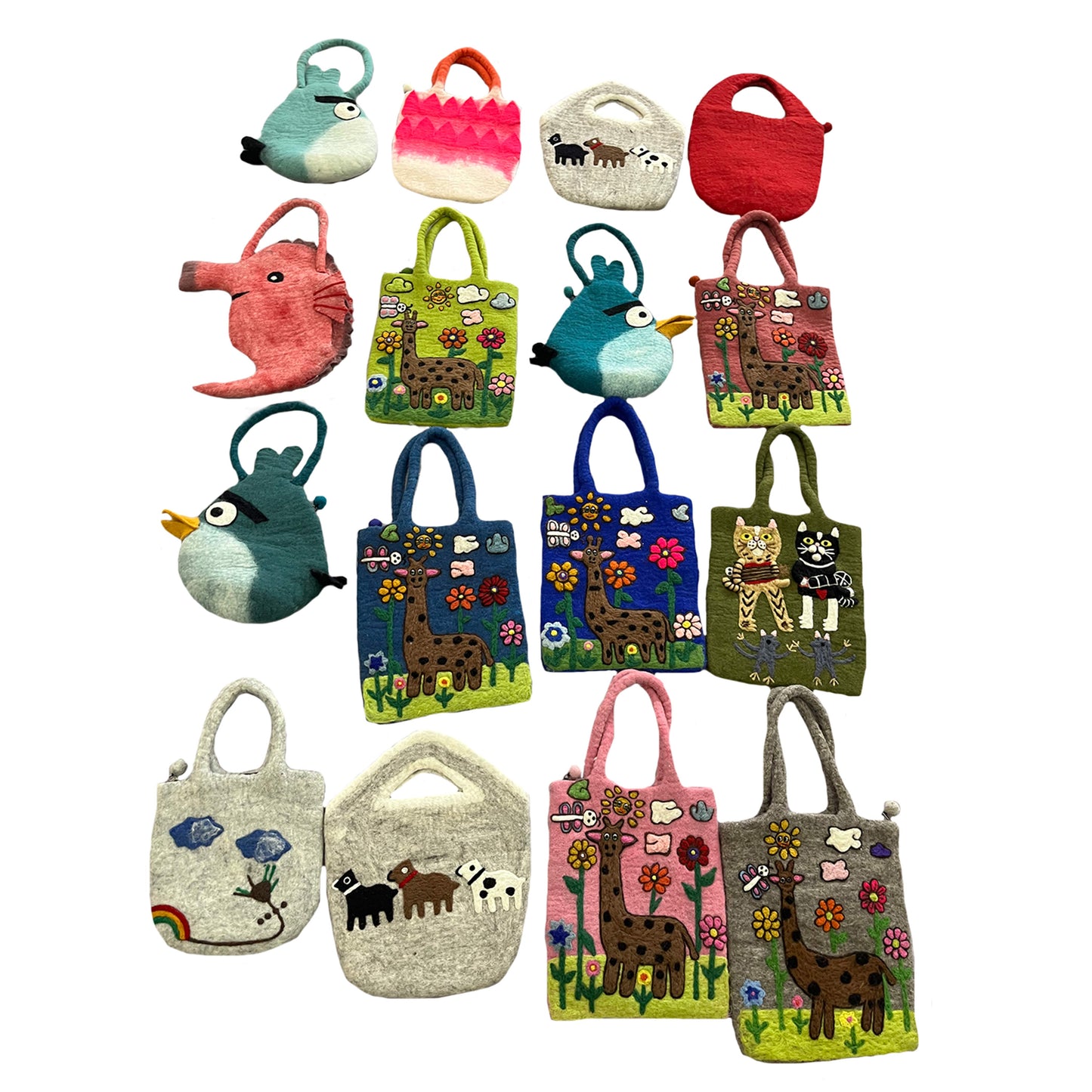 Felt Easter Bags