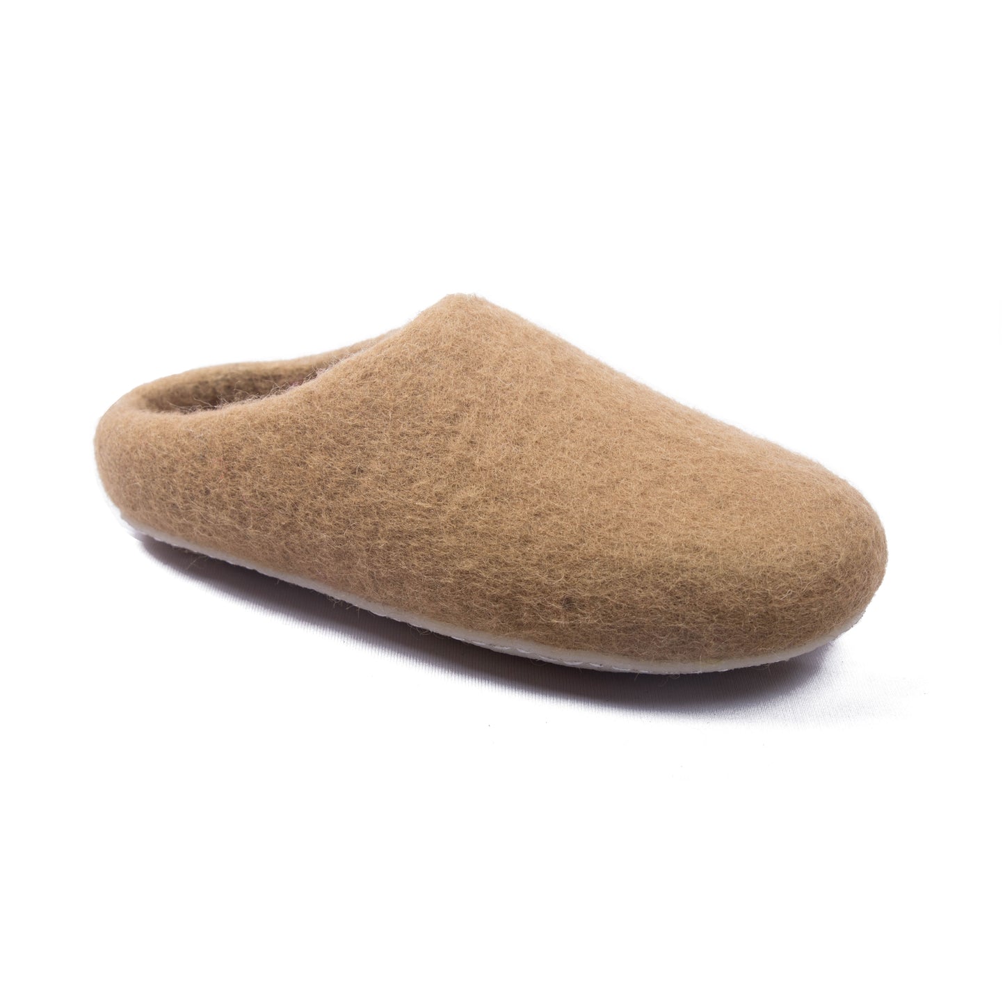Light Brown Plain Slippers