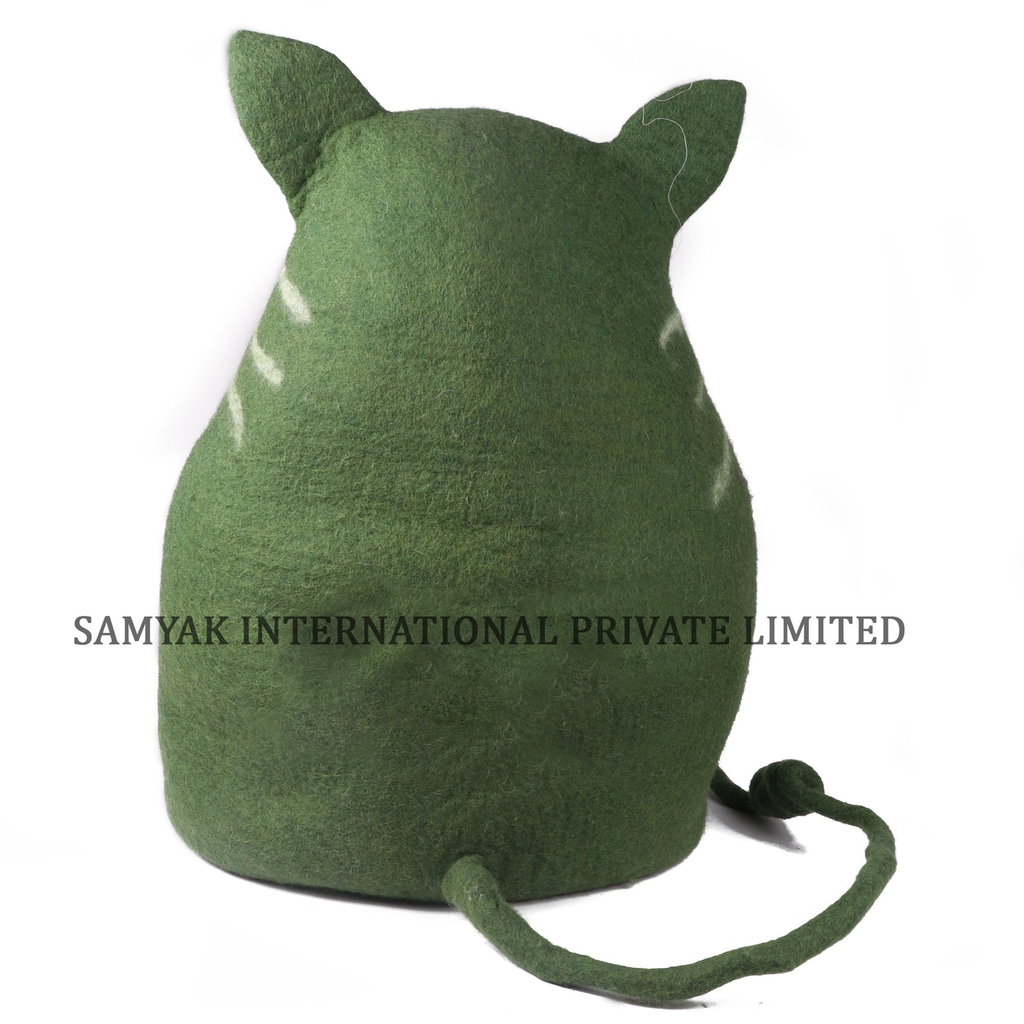 Green Cat Face Cat Cave