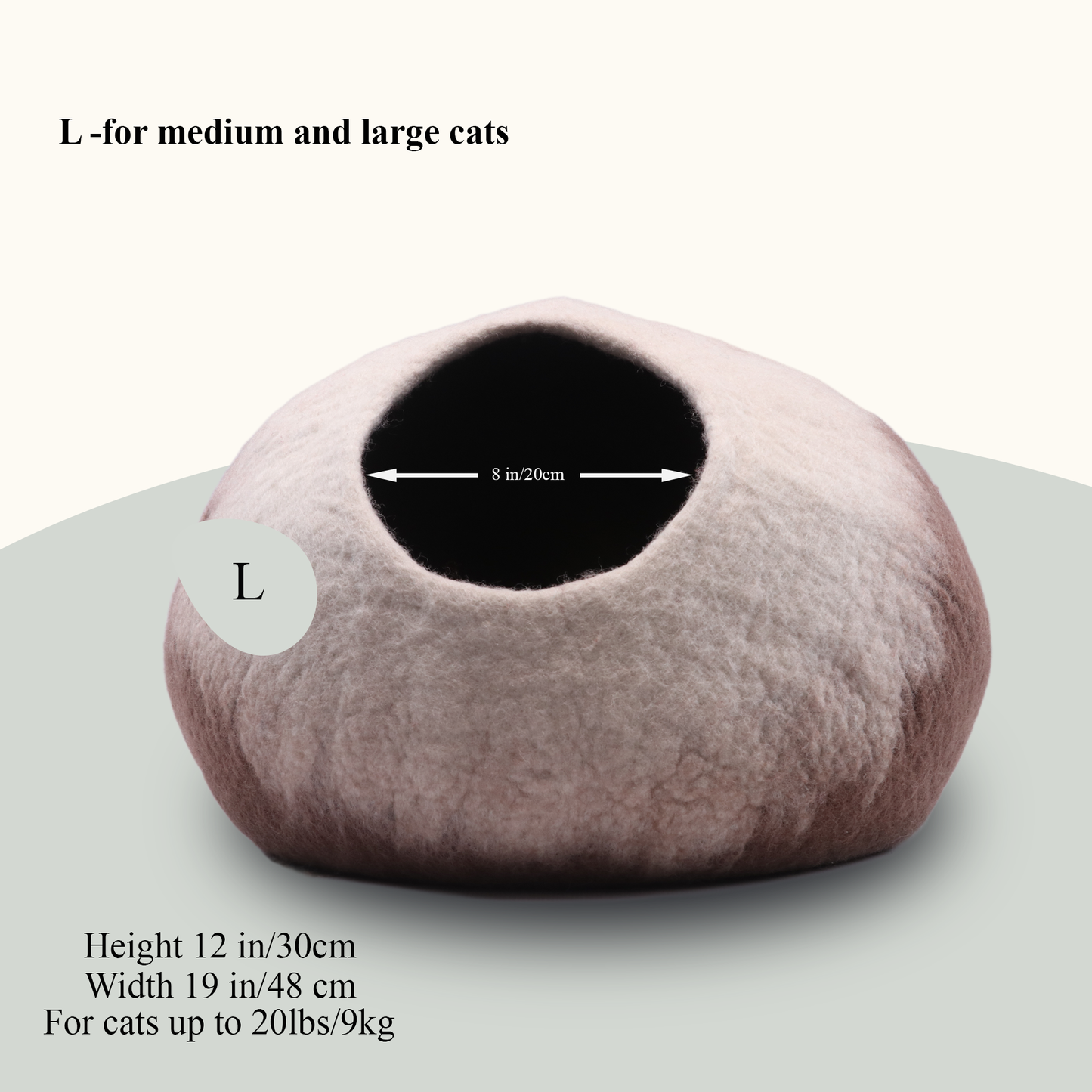 Gradient Designed Cat Cave