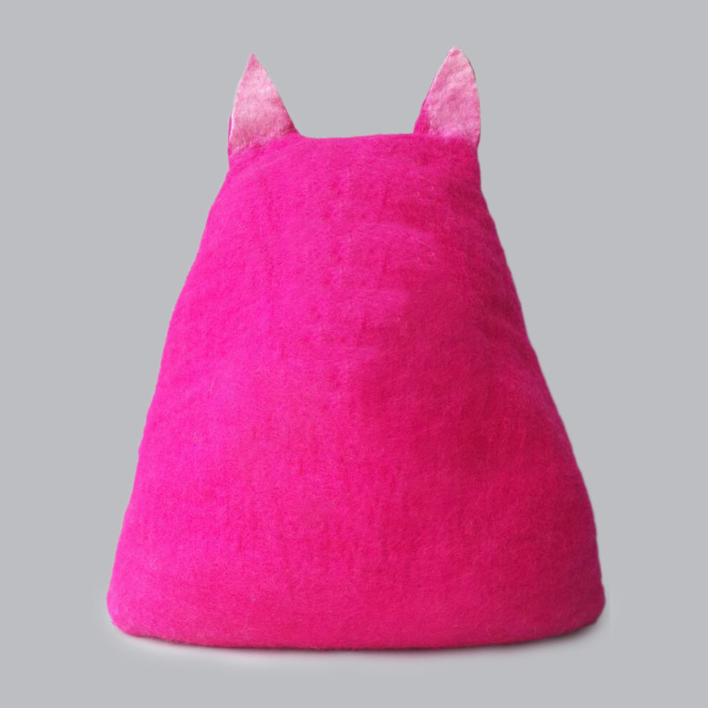 Pink Cat Ear Design Cat Cave