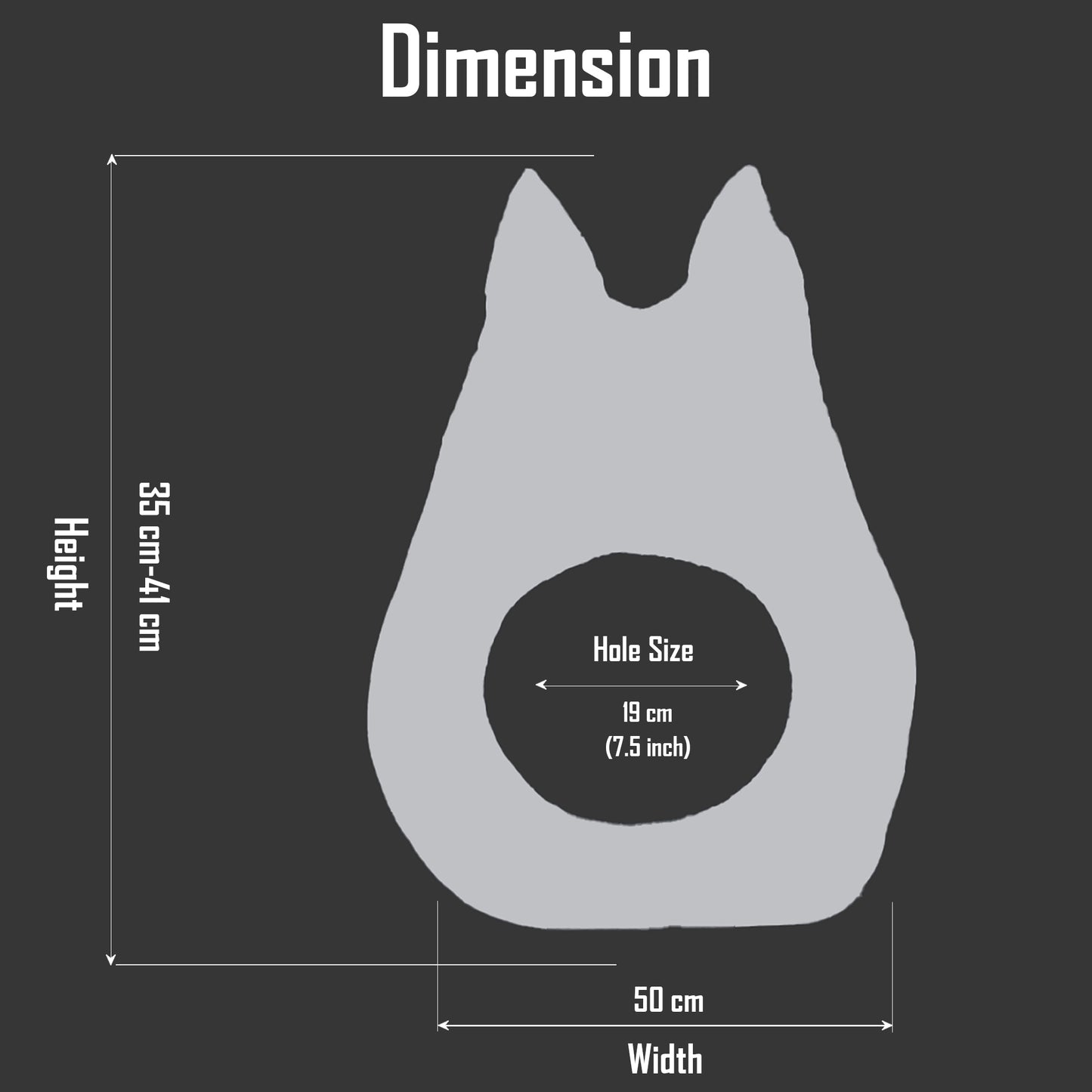 Cat Design Felt  Cat Cave