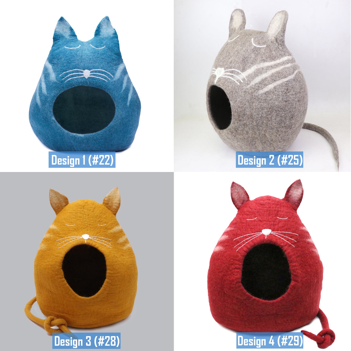 Cat Design Felt  Cat Cave
