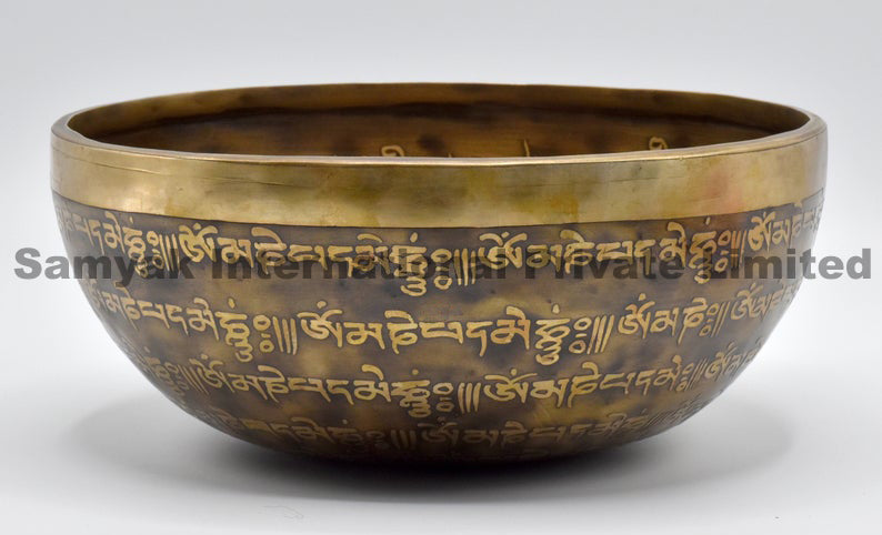 Handmade Tibetan Singing Bowl Set