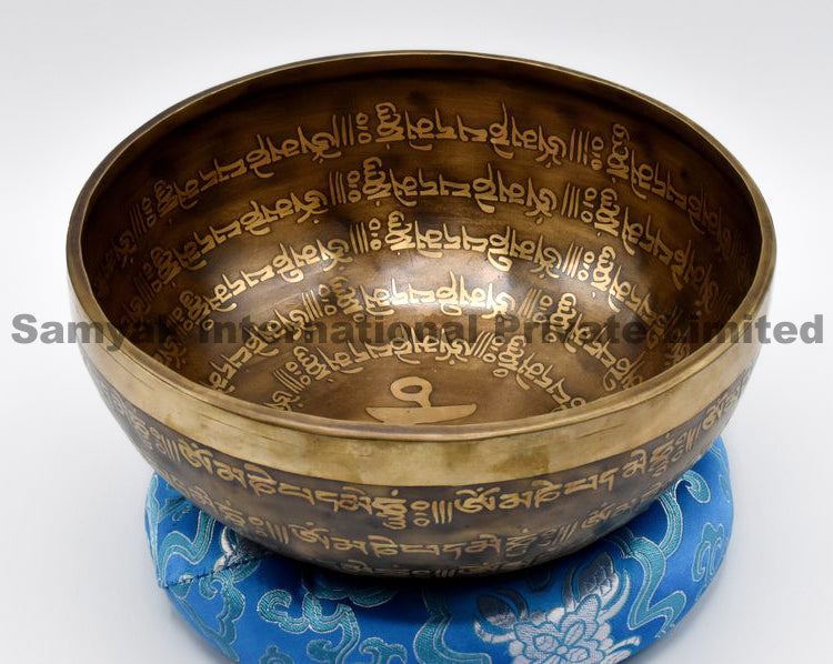 Handmade Tibetan Singing Bowl Set