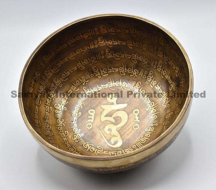 Handmade Tibetan Singing Bowl Set