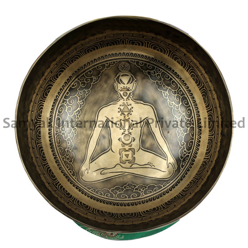 Seven Chakra 12 inch Singing Bowl
