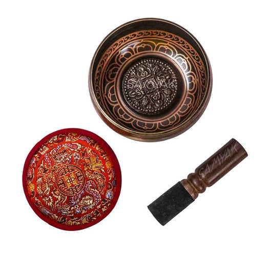 Art with Disc Singing Bowl