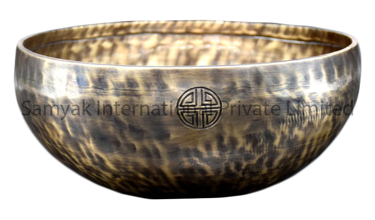 Handmade Moon TIbetan Singing Bowl for meditation| Sound Therapy