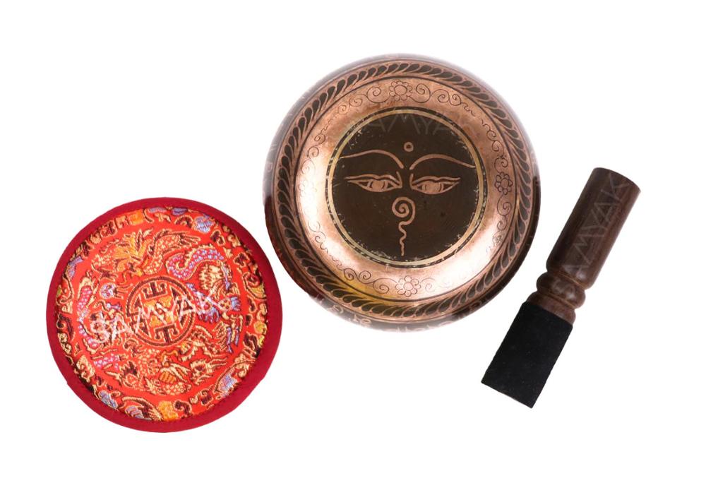 Art with Disc Singing Bowl