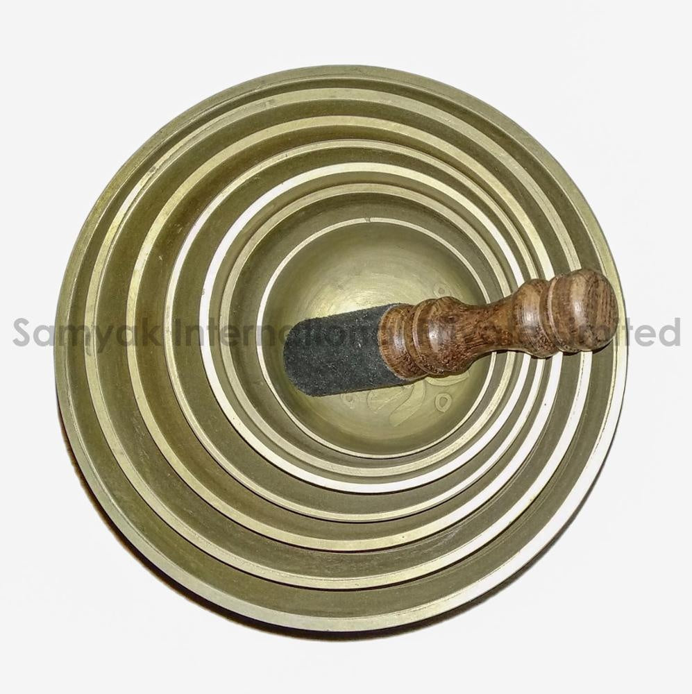 Pure Metal 7 Singing Bowl Nepal Handmade Antique Yoga Meditation Sound Therapy Singing Bowls